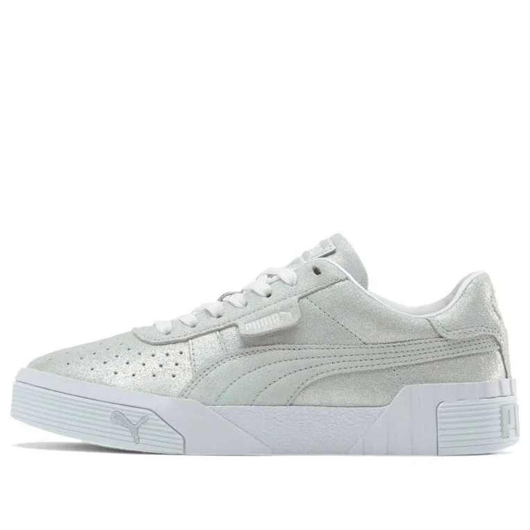 (WMNS) PUMA Cali Shimmer Silver/White 373737-01 - 1