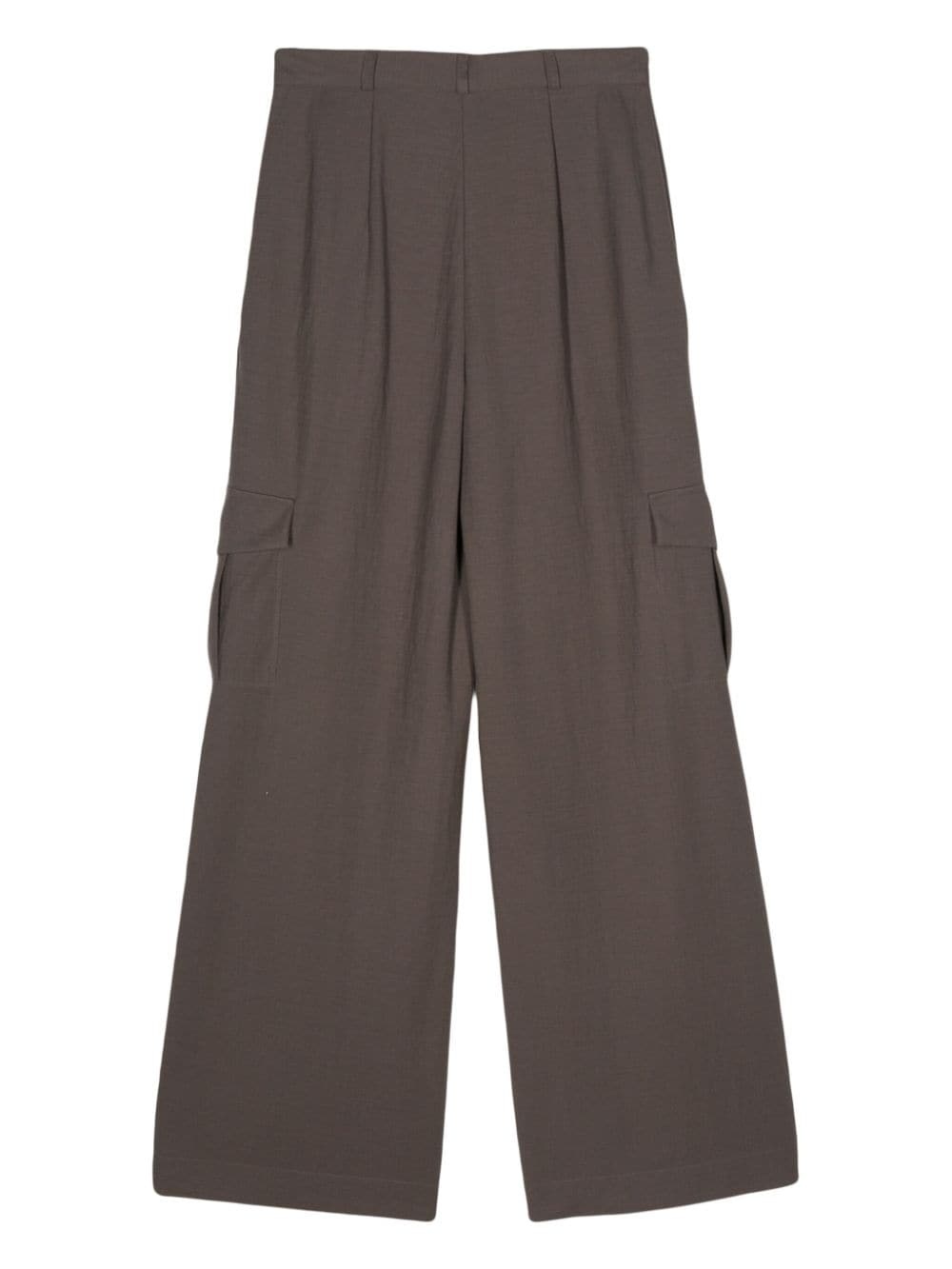 straight-leg cargo trousers - 2