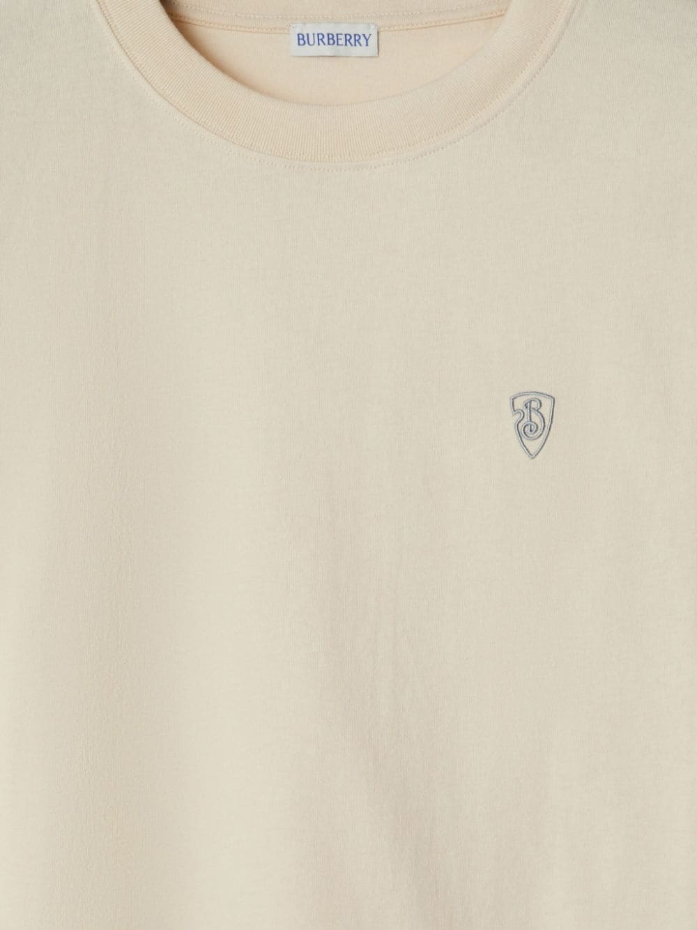 Burberry Burberry Man Sand Cotton T-Shirt | luosophy