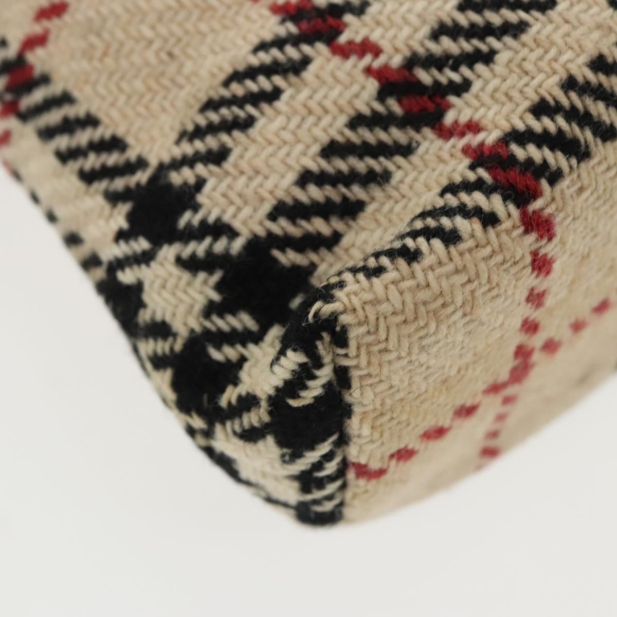 Burberry Nova Check Hand Bag Canvas Beige - 16