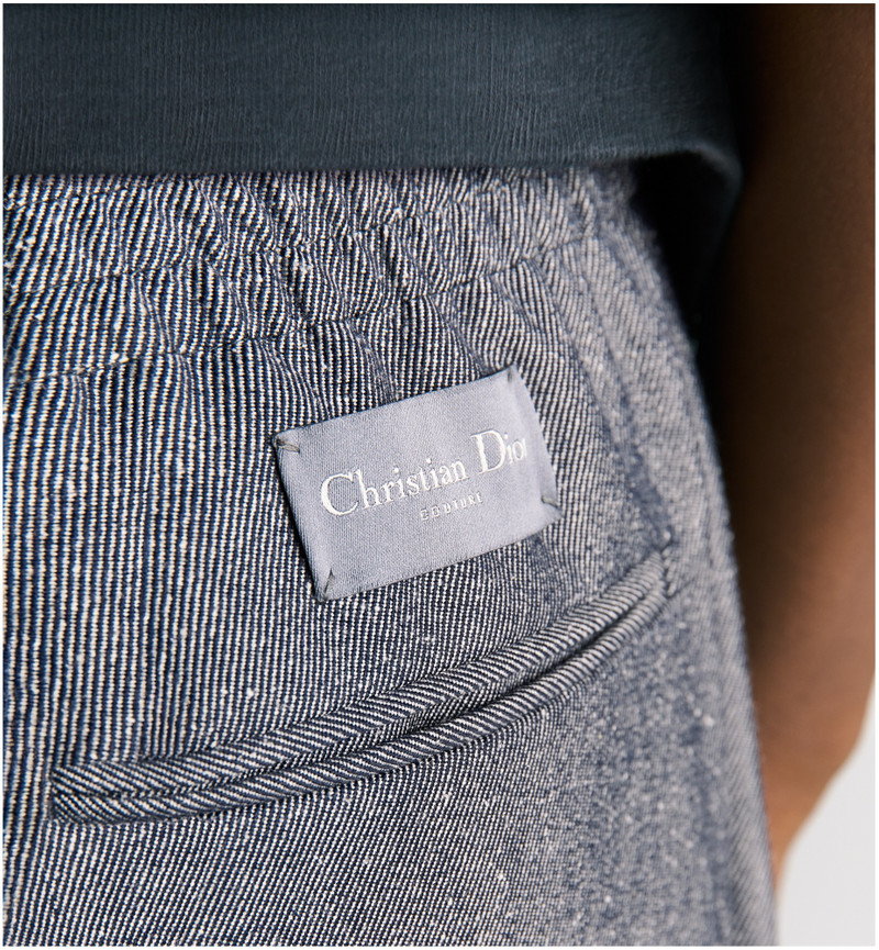 Dior Tailored Track Pants with Christian Dior Couture Tag outlook