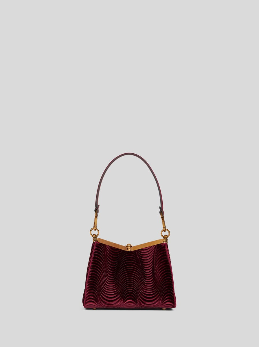 SMALL VELVET VELA BAG - 2