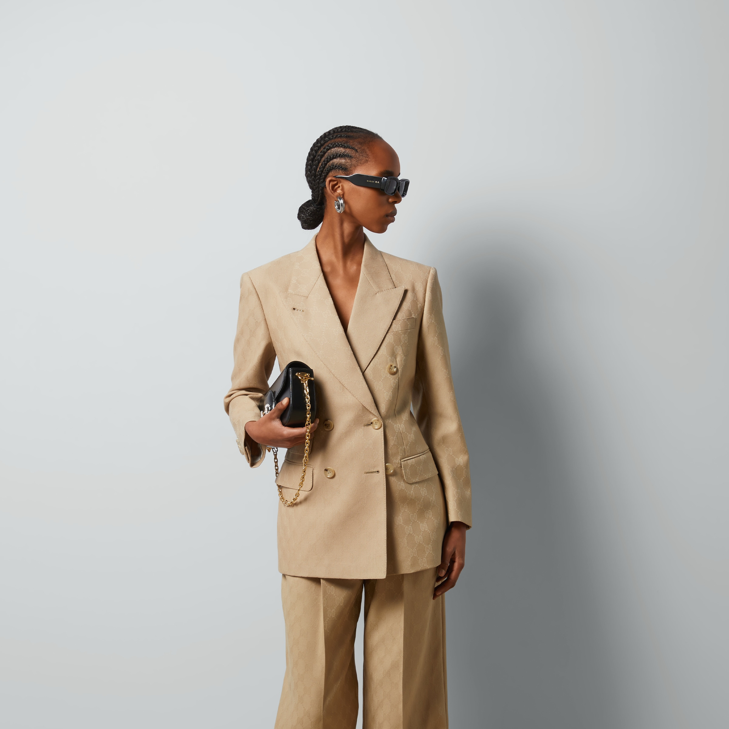 GG wool jacquard jacket - 5