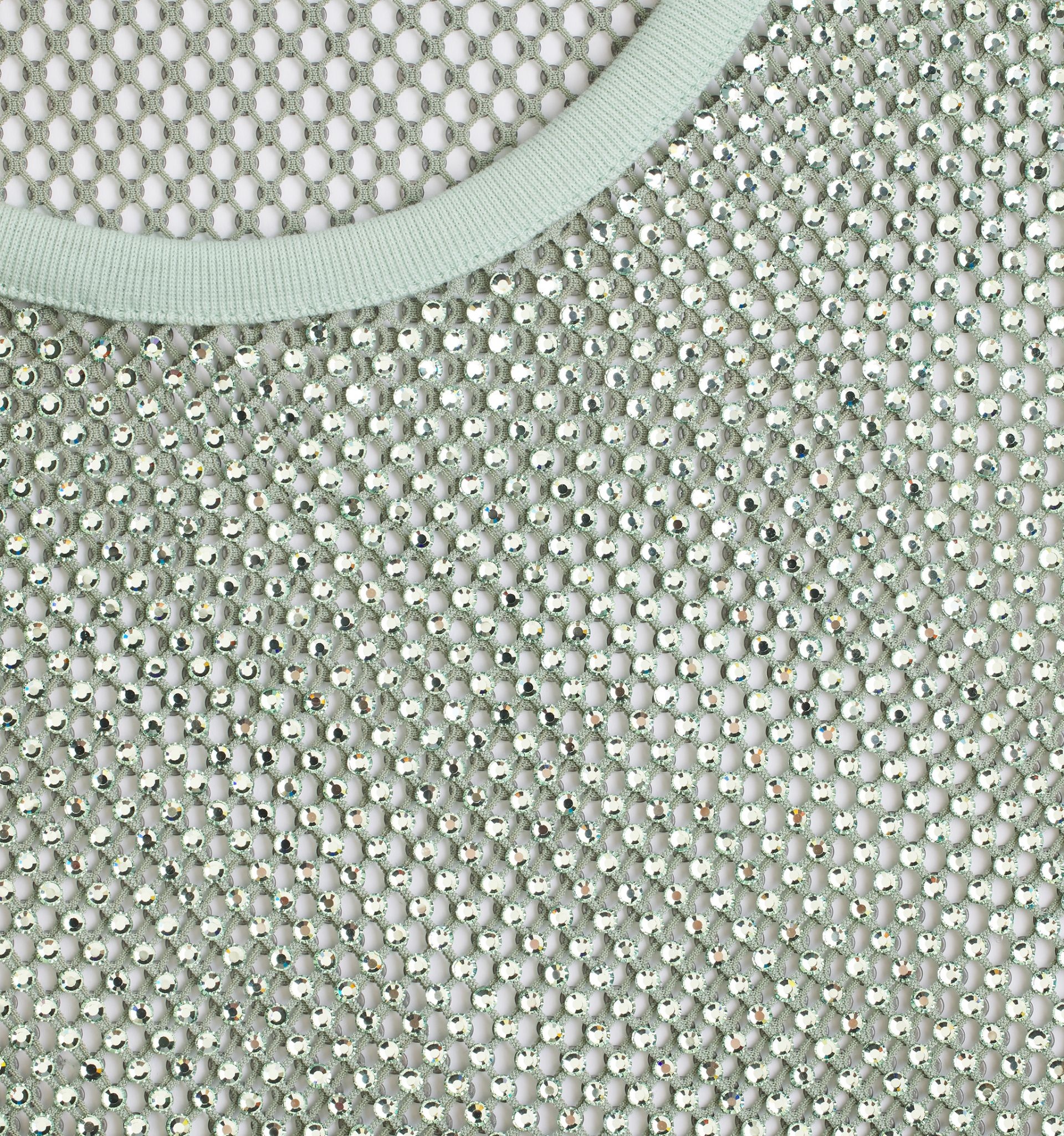 Rhinestones Oversized Tank top - 4