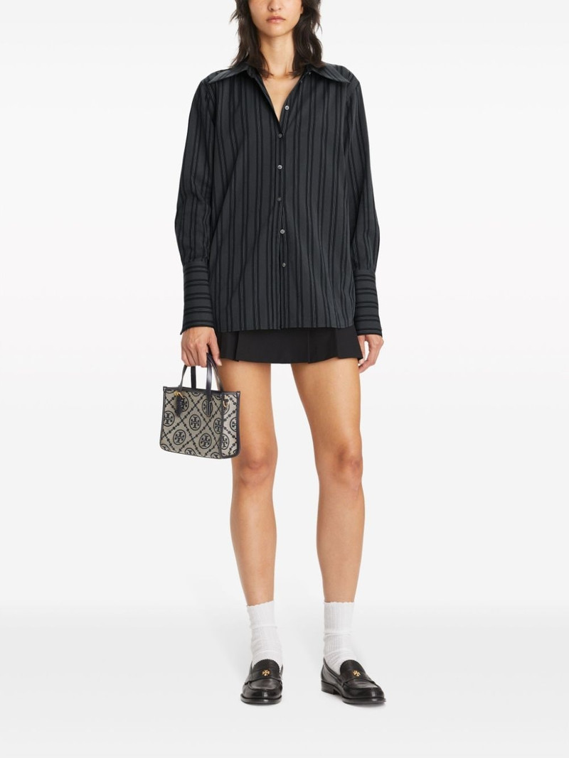 TORY BURCH cuffed cotton shirt outlook