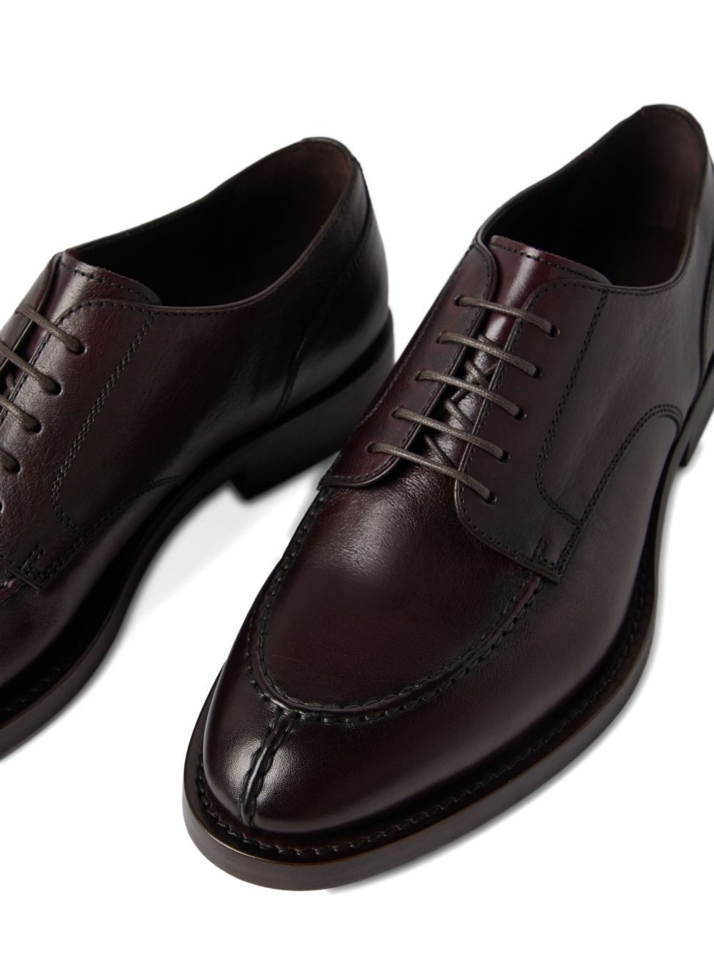 lace-up derby shoes - 4