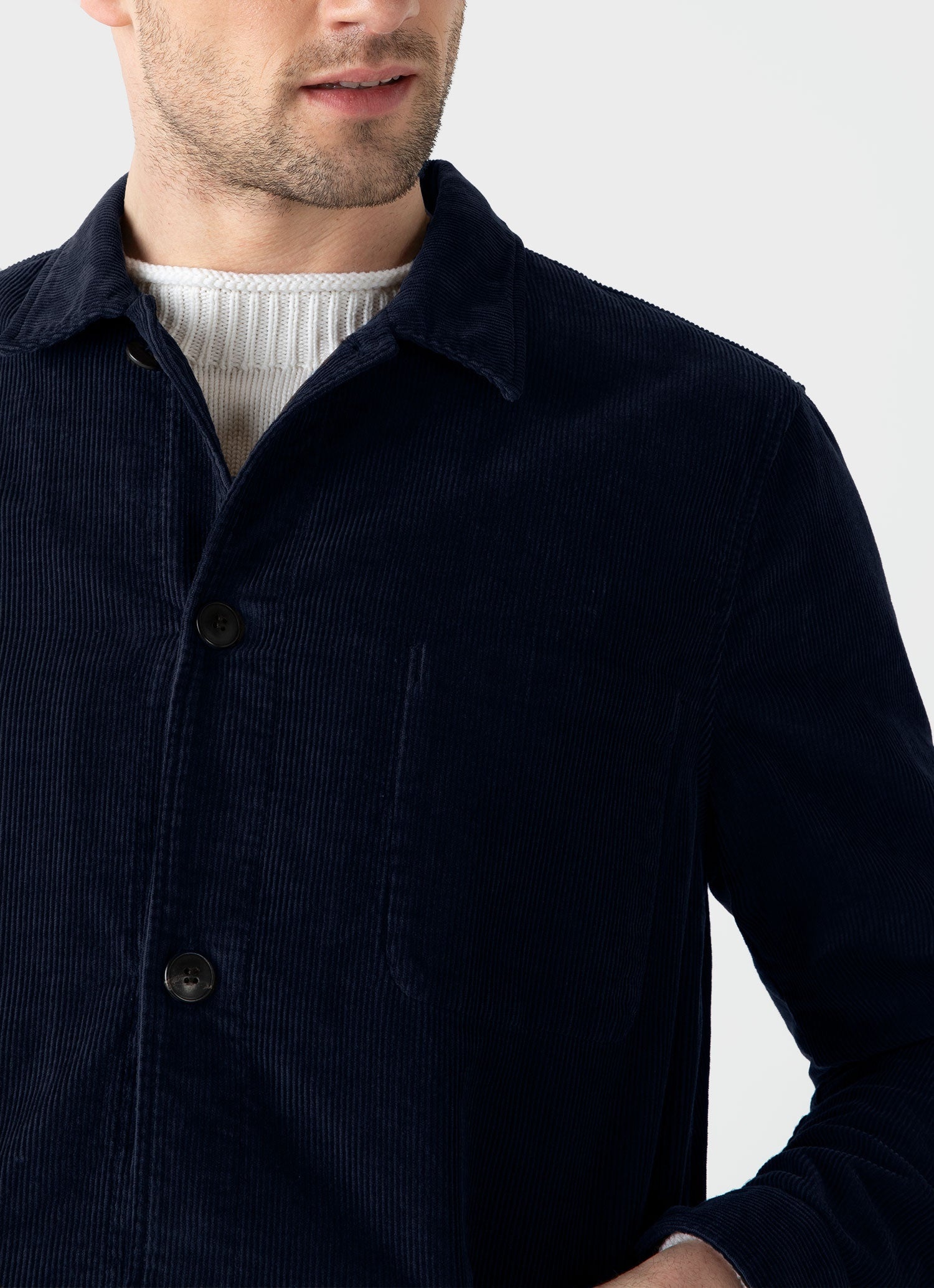 Corduroy Twin Pocket Jacket - 5