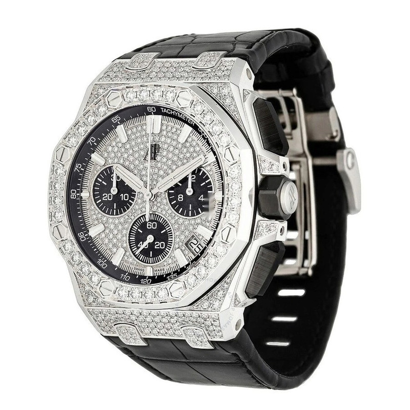 Audemars Piguet Royal Oak Offshore Chronograph Automatic Diamond Silver Dial Men's Watch 26423BC.ZZ. - 1