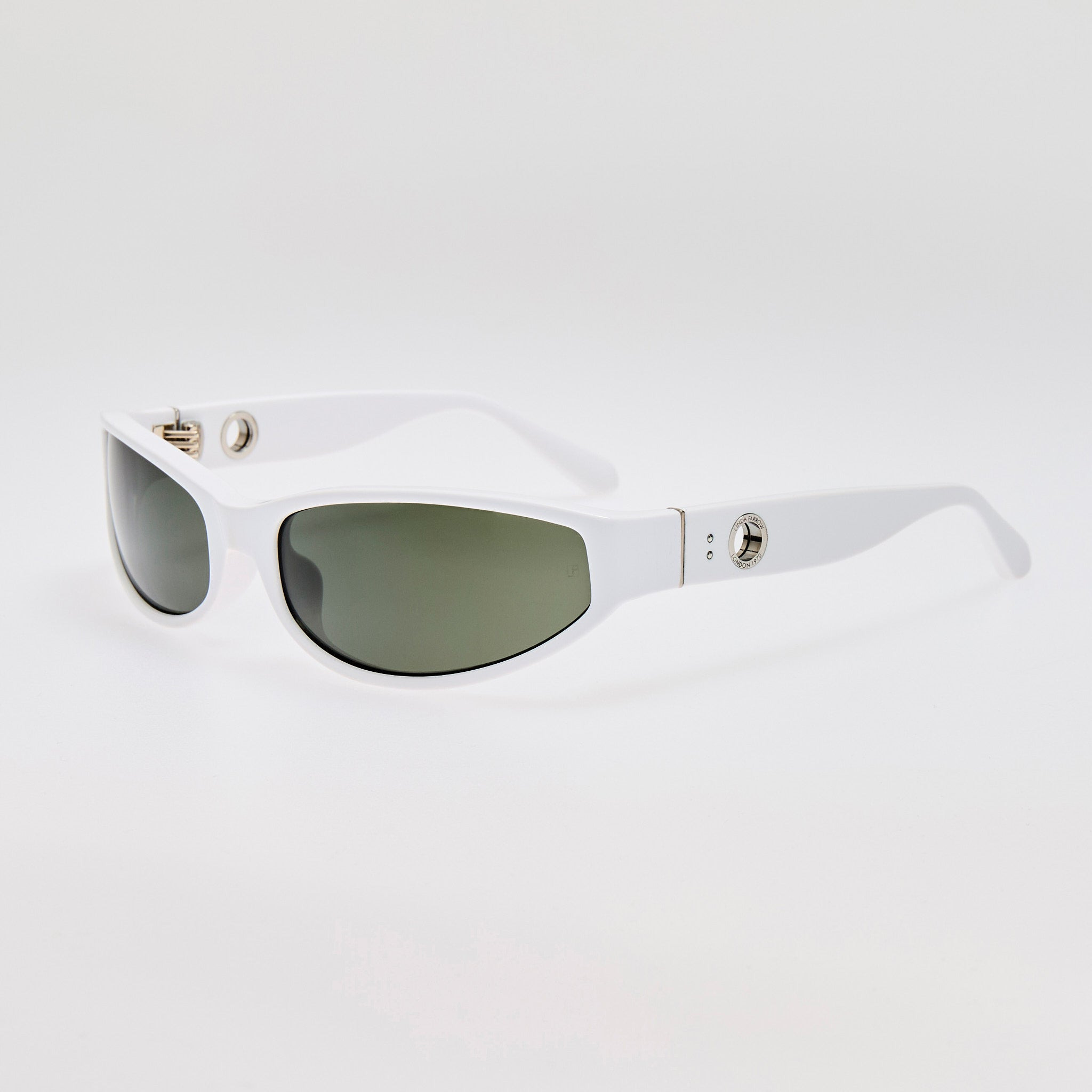 Etain Sunglasses in White - 2