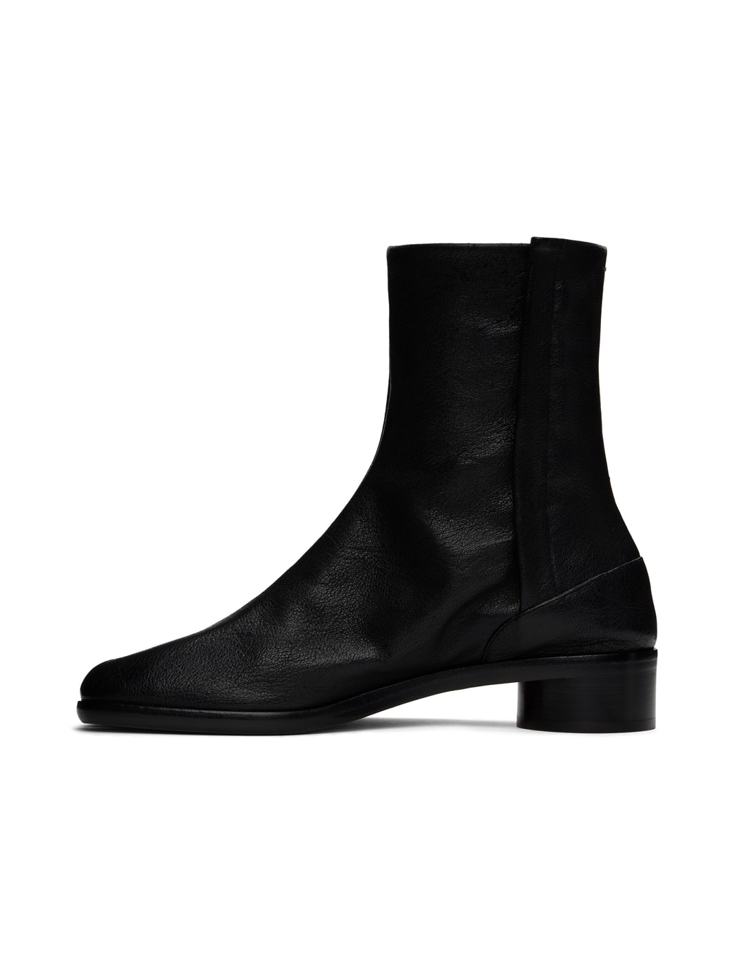 Black Tabi Ankle Boots - 3