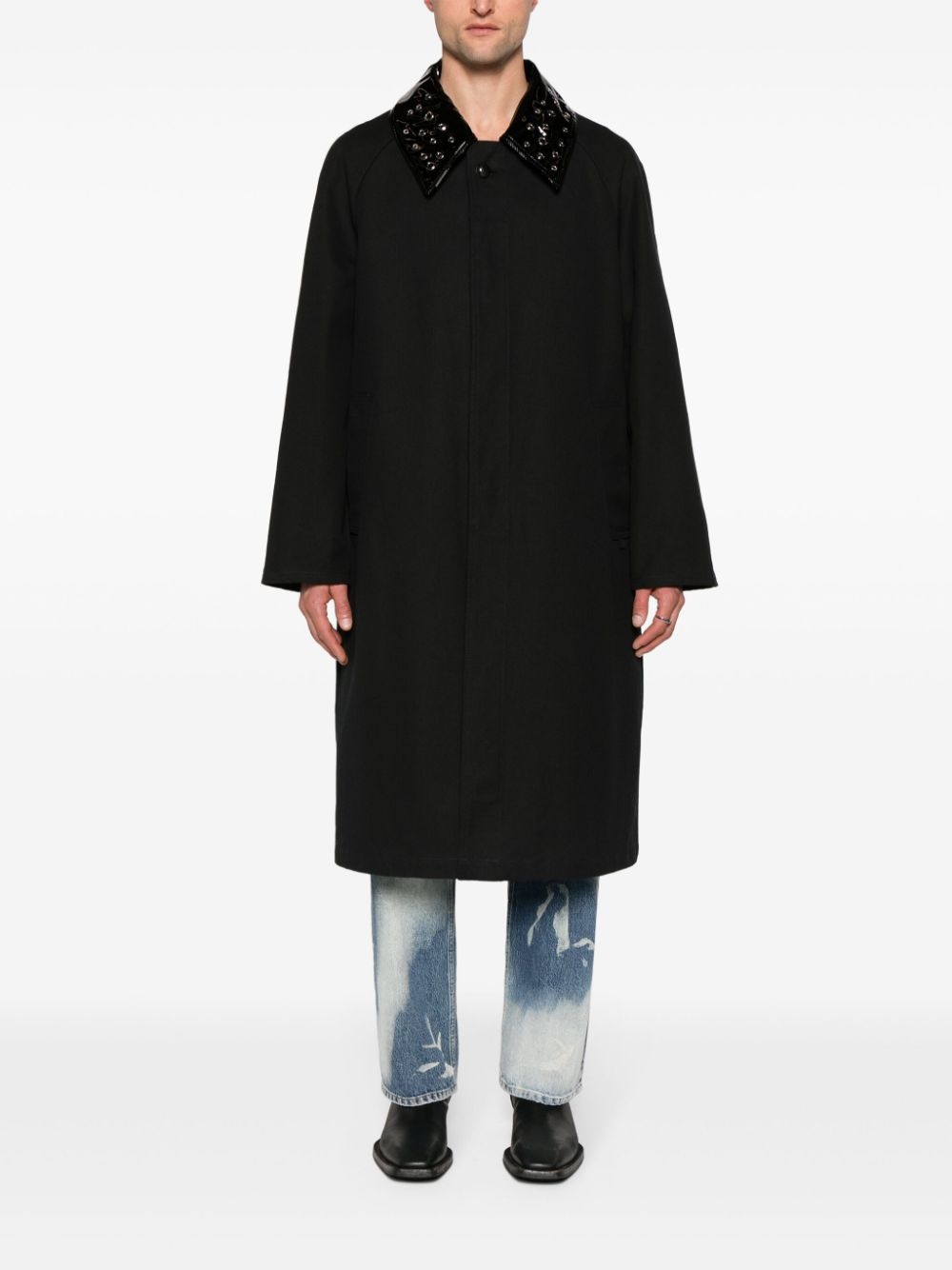 Ãtran single-breasted coat - 2