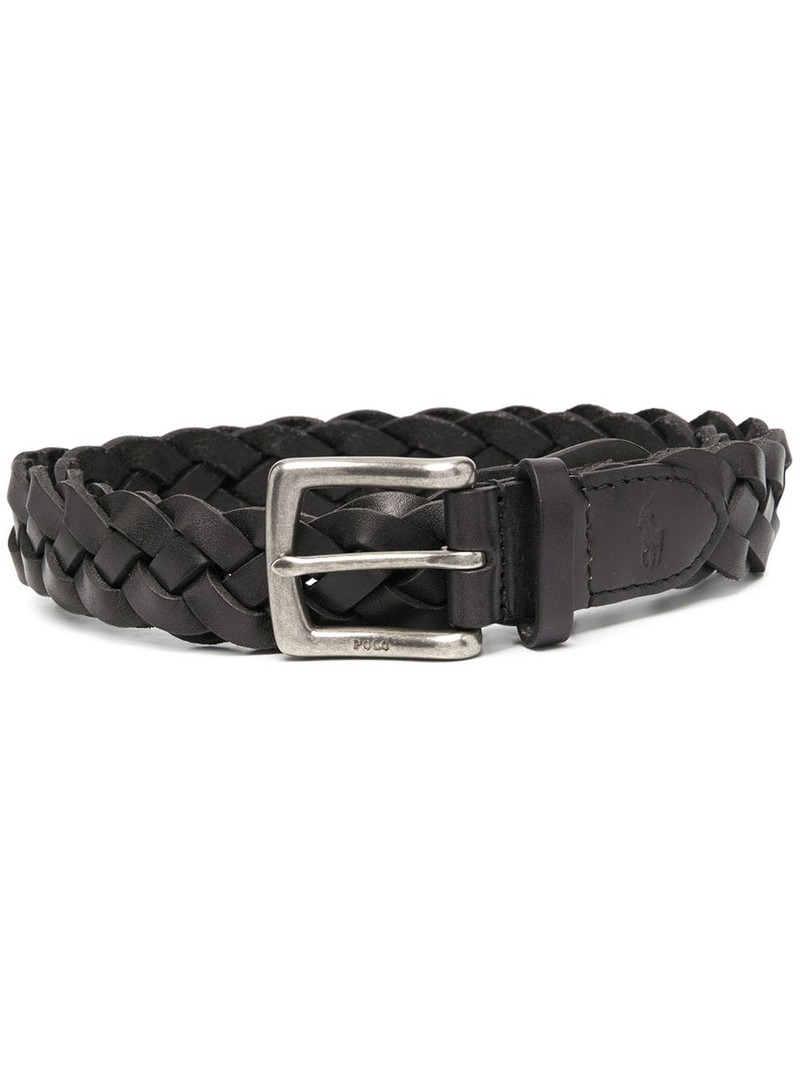 braided leather belt 1