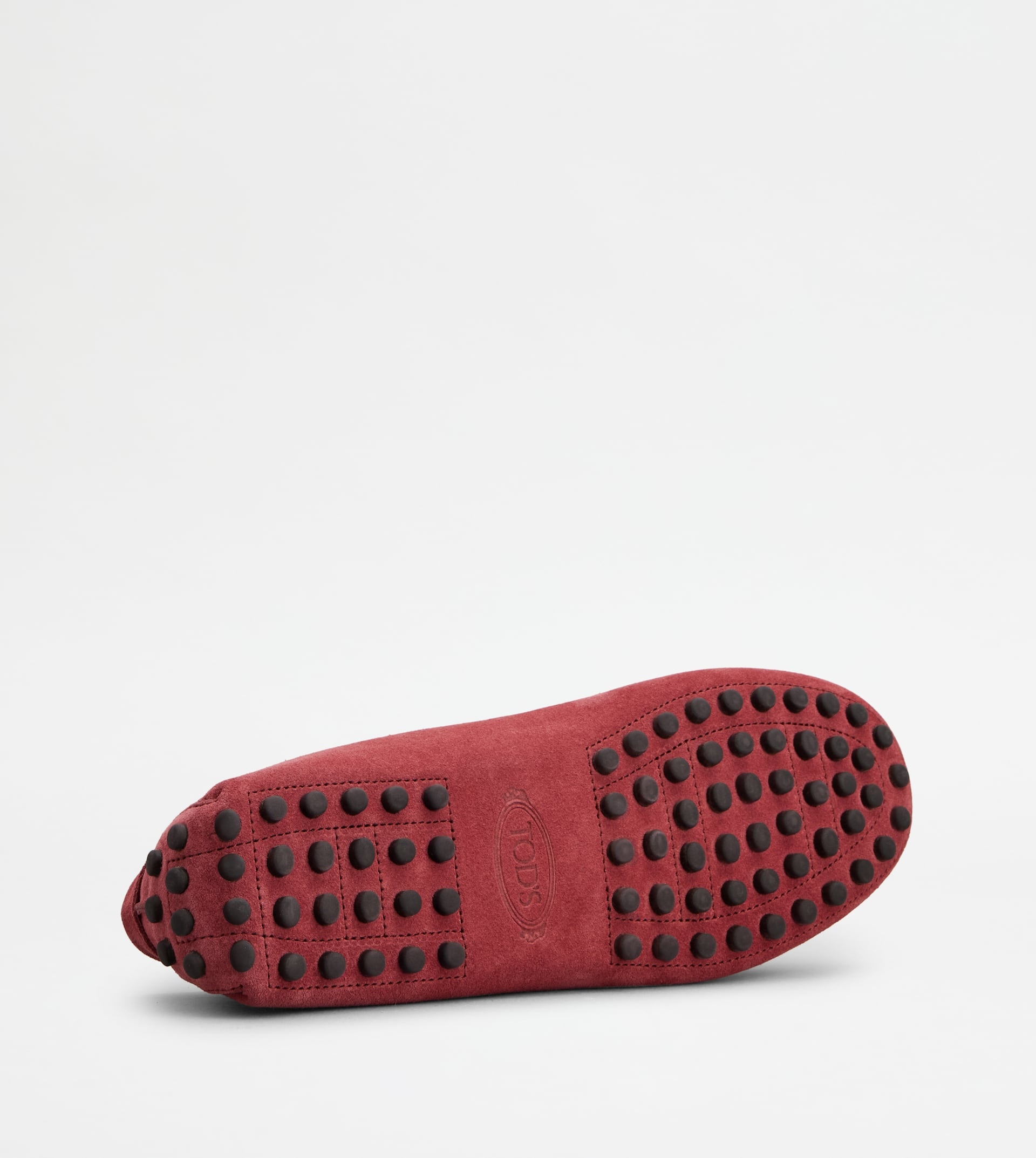 GOMMINO DRIVING SHOES IN SUEDE - BURGUNDY - 4