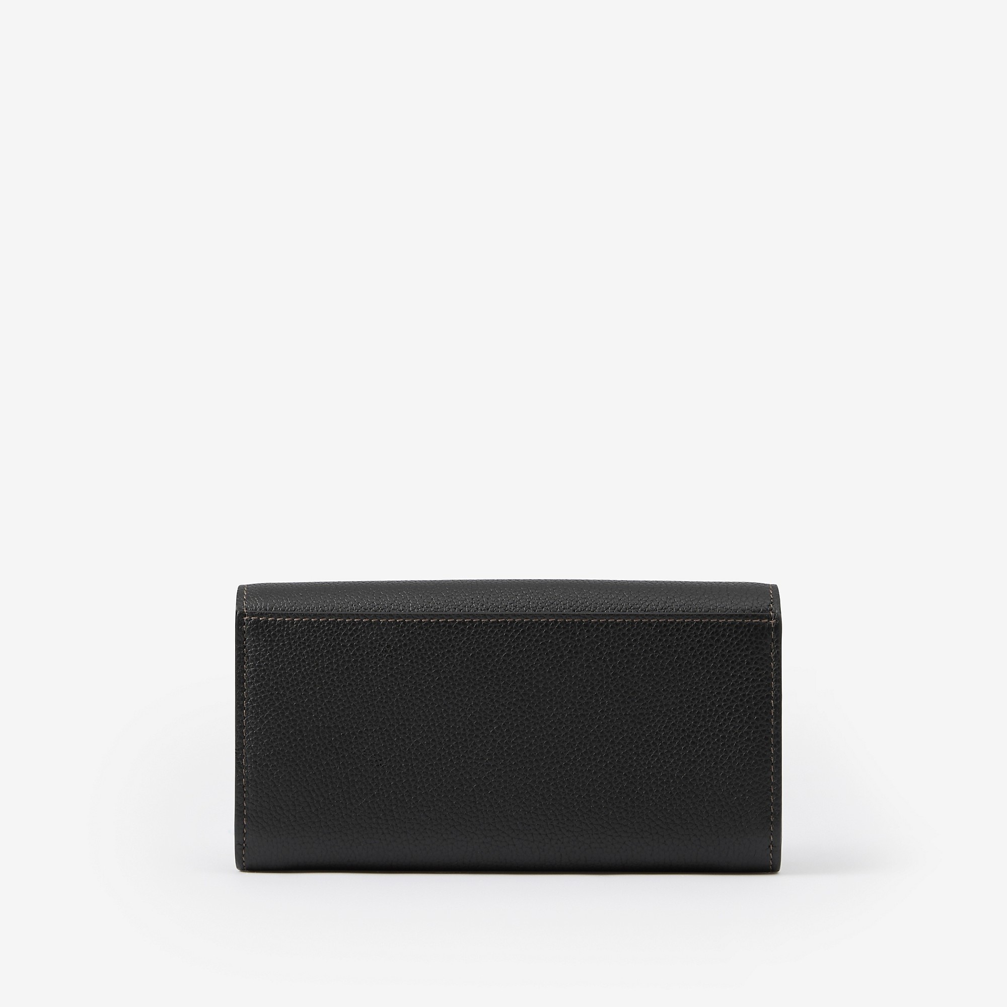 Monogram Motif Grainy Leather Continental Wallet - 3