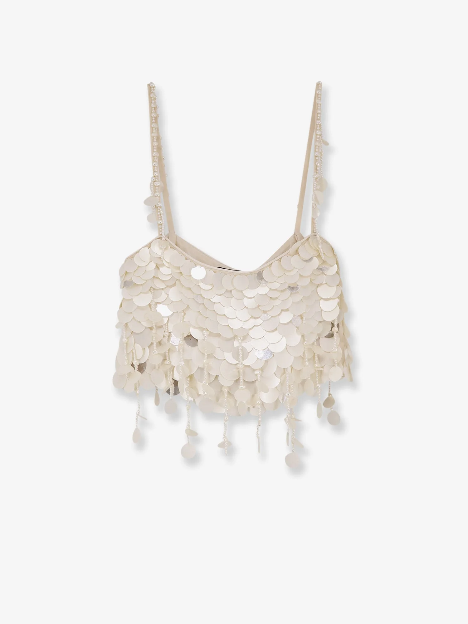 Retrofete Eudora Top With Macro-Sequins - 1