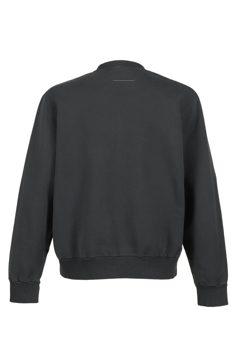 MM6 Maison Margiela SWEATSHIRT / WASHED BLK outlook