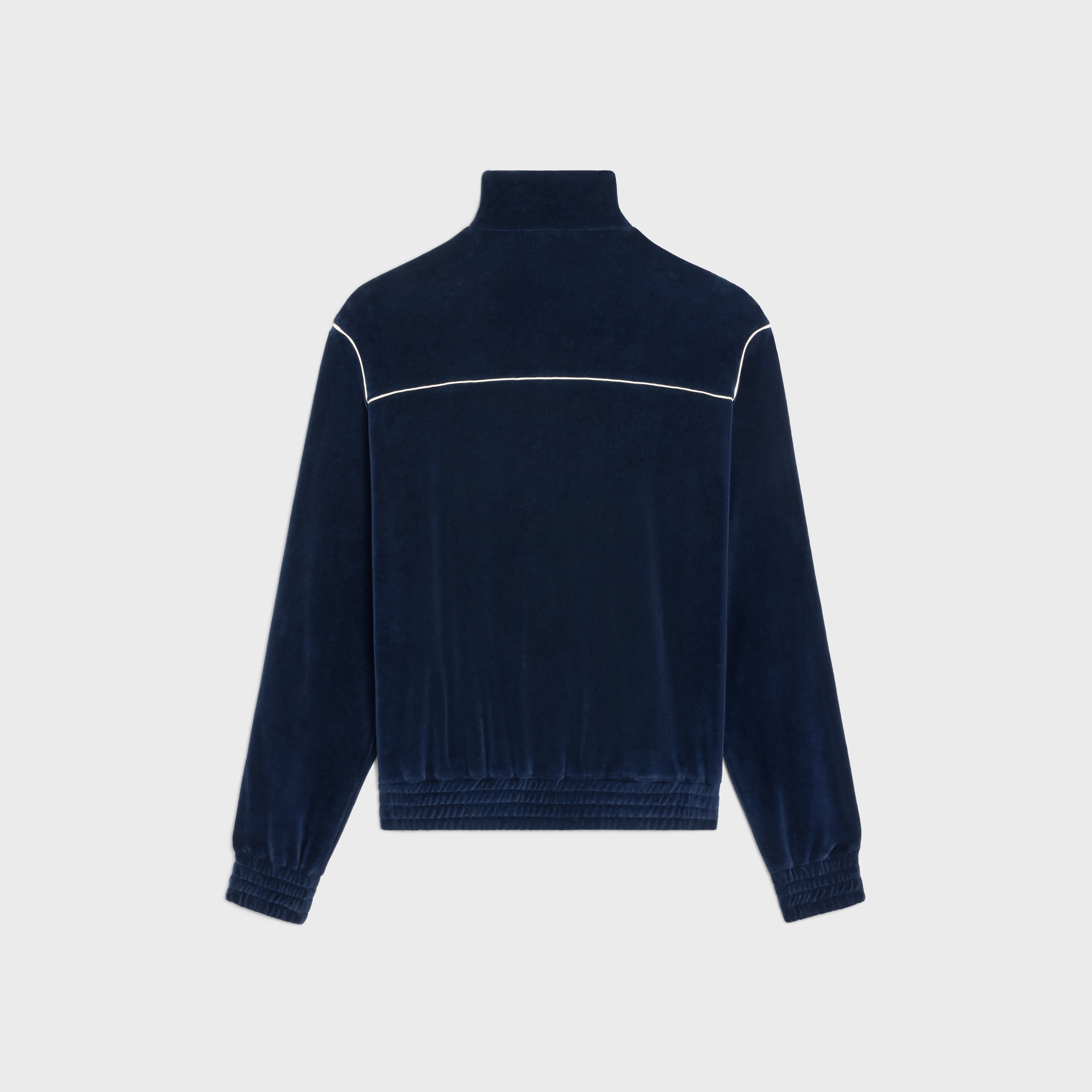 TRIOMPHE TRACKSUIT JACKET IN VELVET JERSEY - 2