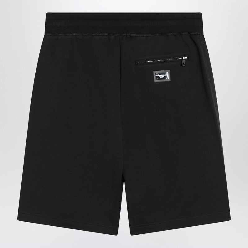 ハーフ・ショートパンツ Dolce&Gabbana Jogging Bermuda Shorts With Logo Plaque Dolce & Gabbana Dolce&Gabbana Jogging Bermuda Shorts With