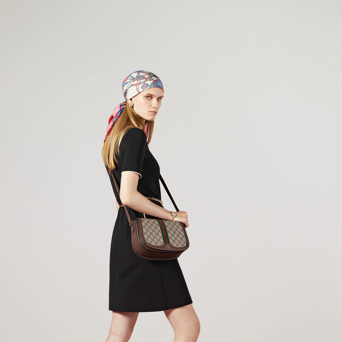 Ophidia GG small shoulder bag - 3