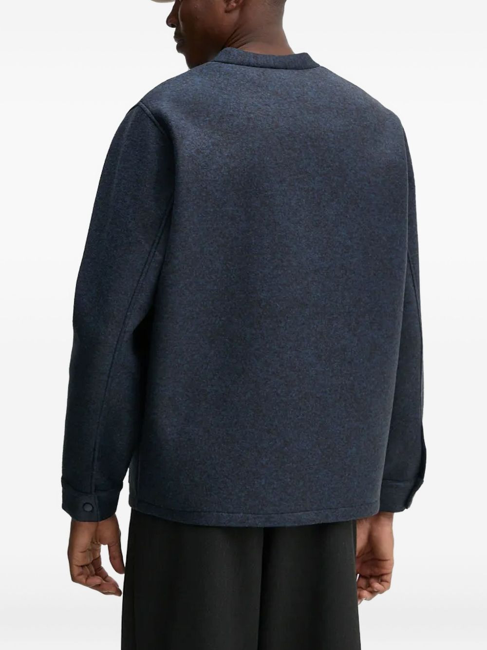 button-fastening patch-pocket jacket - 3