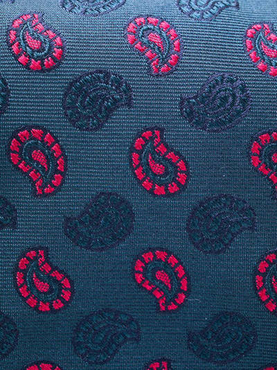 Etro paisley embroidered tie outlook