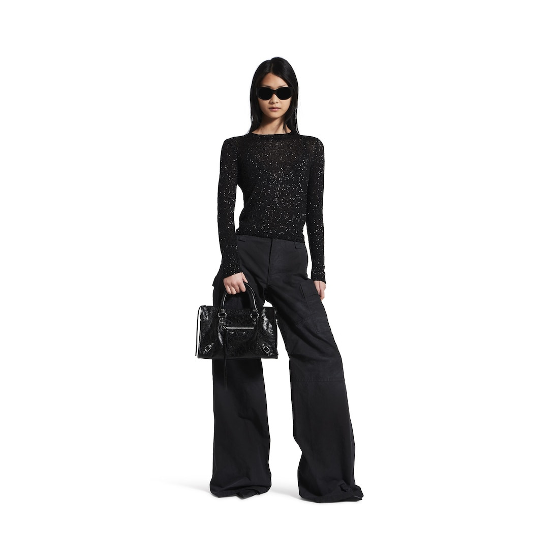 Le City Small Bag in Black - 7