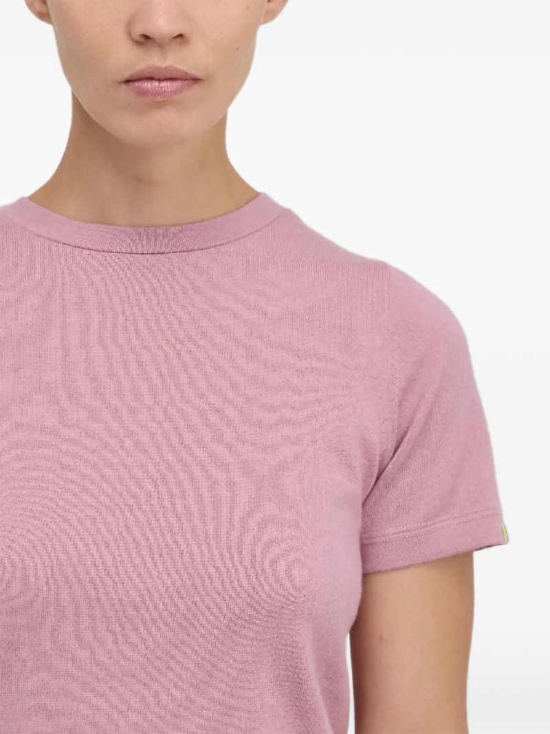 extreme cashmere Tina round-neck T-shirt outlook