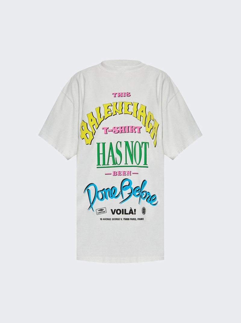 Oversized Tee Dirty White - 1