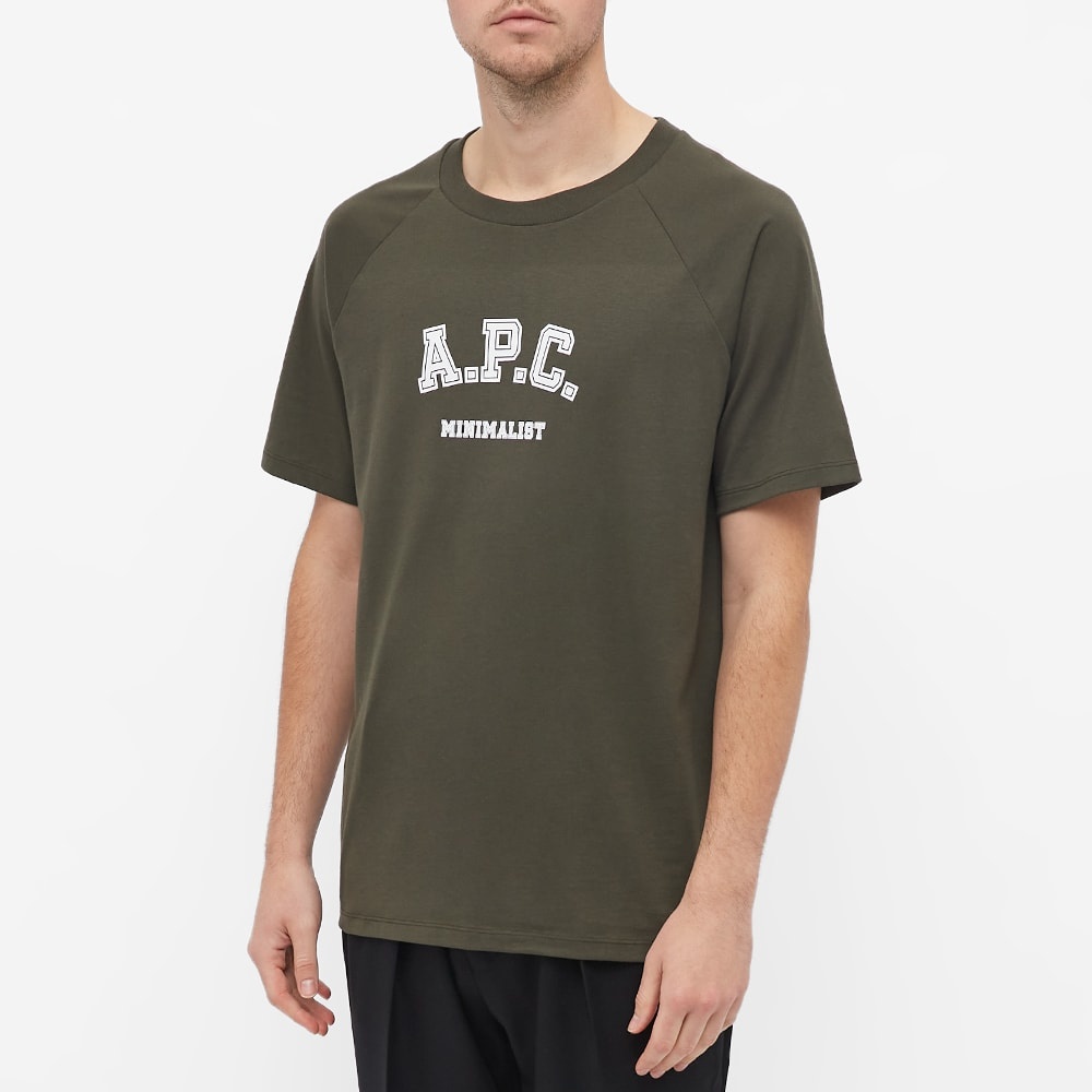 A.P.C. Coddie Varsity Logo Tee - 4