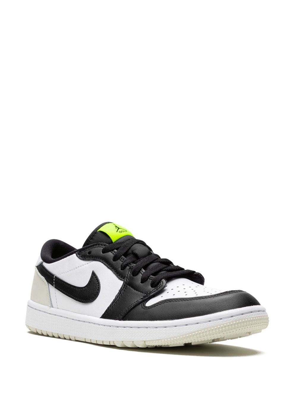 シューズ NIKE - 26cm Nike Air Jordan 1 Low Golf Volt FJ1214-100 Nike Air Jordan 1 Mule Golf White Speed Yellow