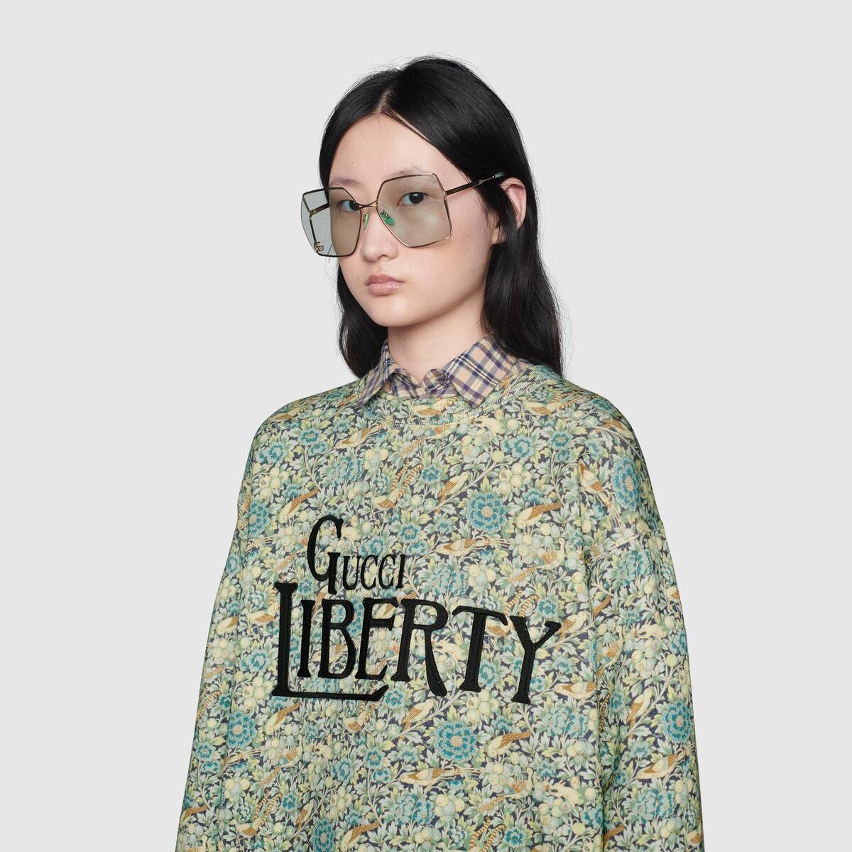 Online Exclusive Gucci Liberty sweatshirt - 5