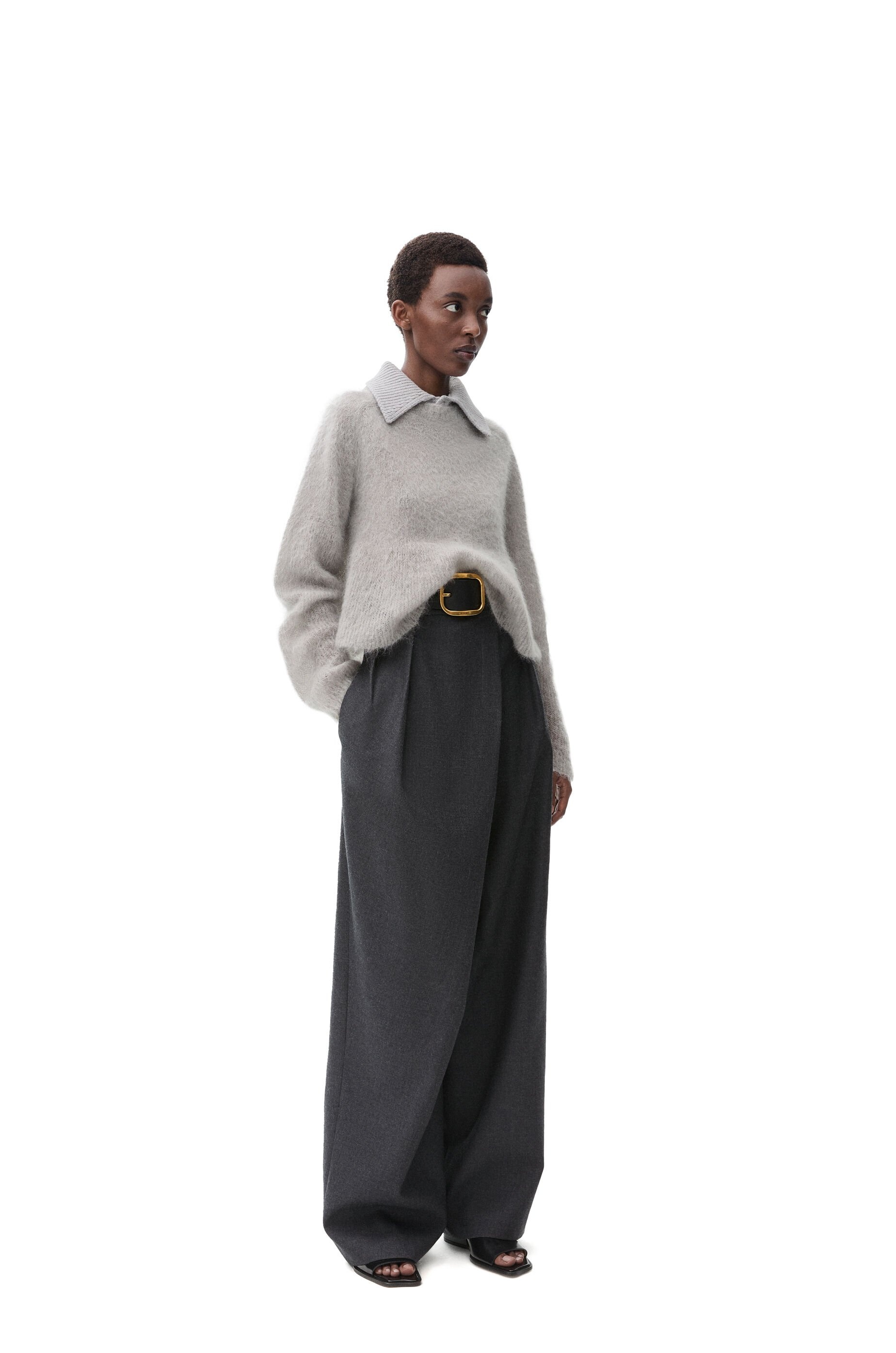 Wrap trousers in wool - 2