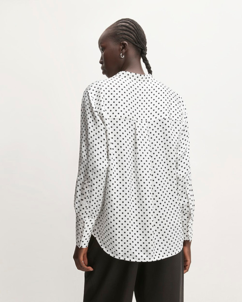 THE HAMMERED SATIN POPOVER SHIRT 6