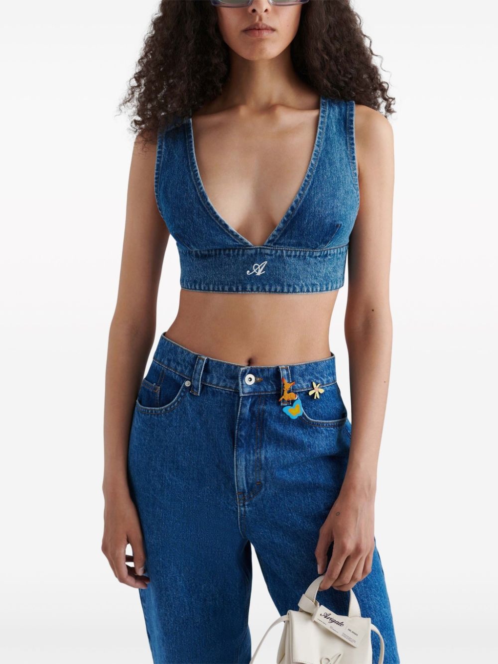 Jules denim bra top - 4