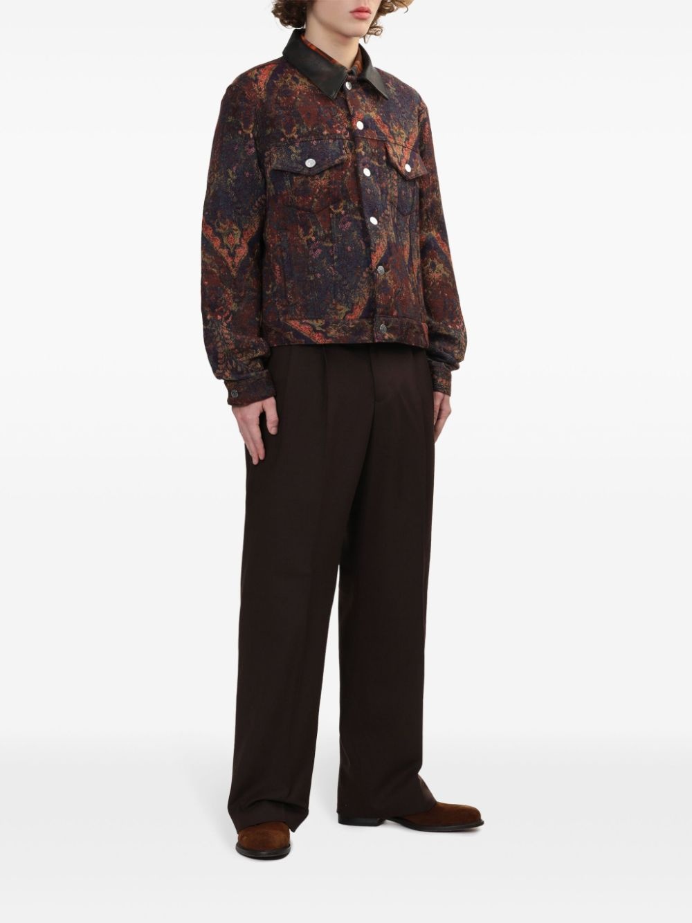 abstract-pattern jacket - 2