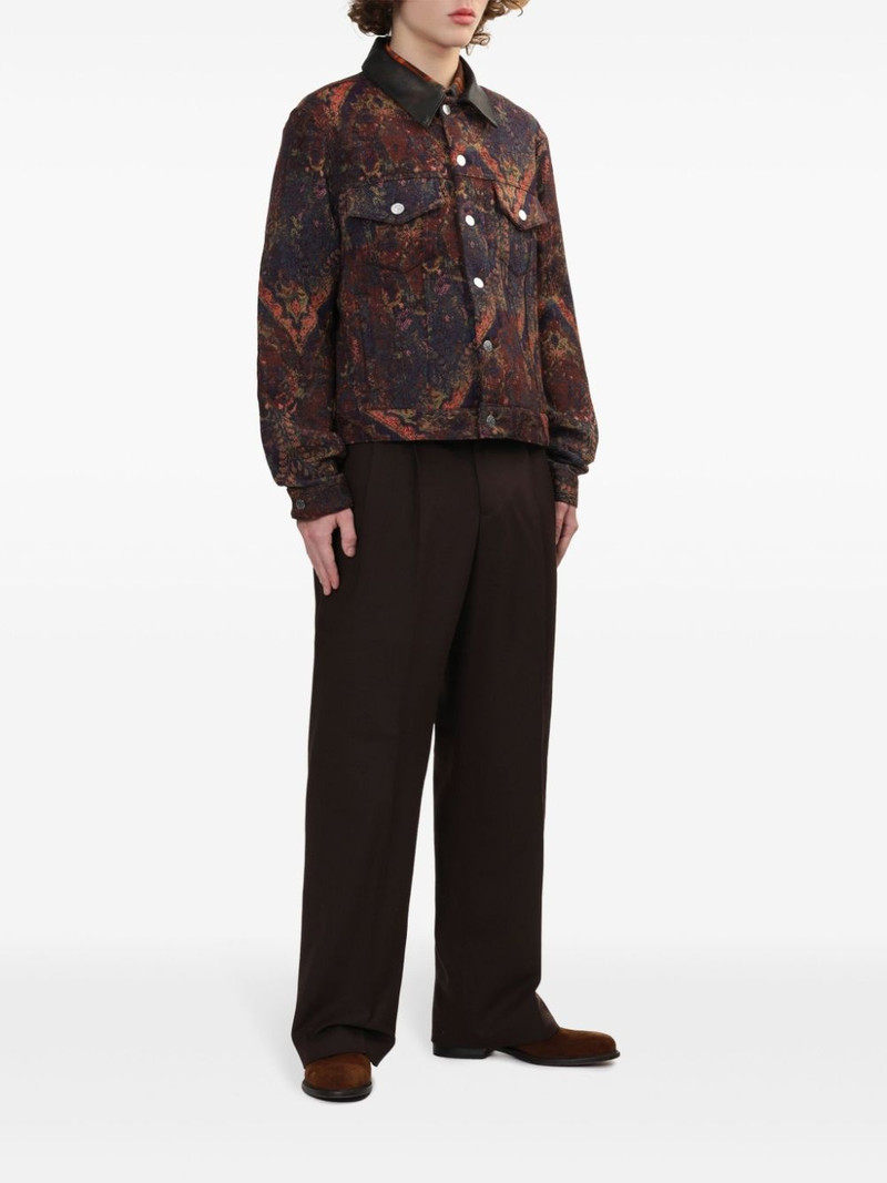 SUNFLOWER abstract-pattern jacket outlook