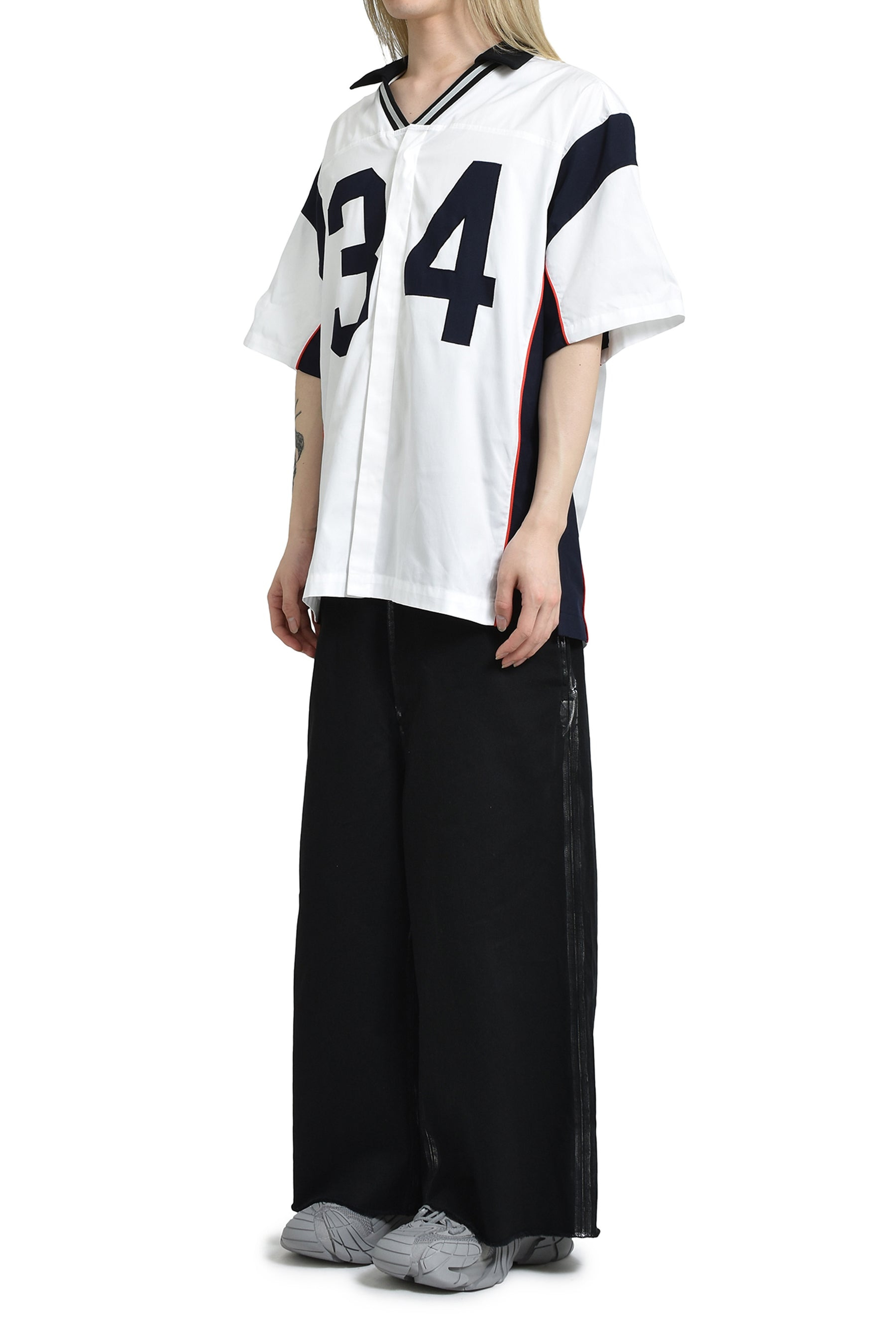FOIL WORKER PANTS / BLK - 4