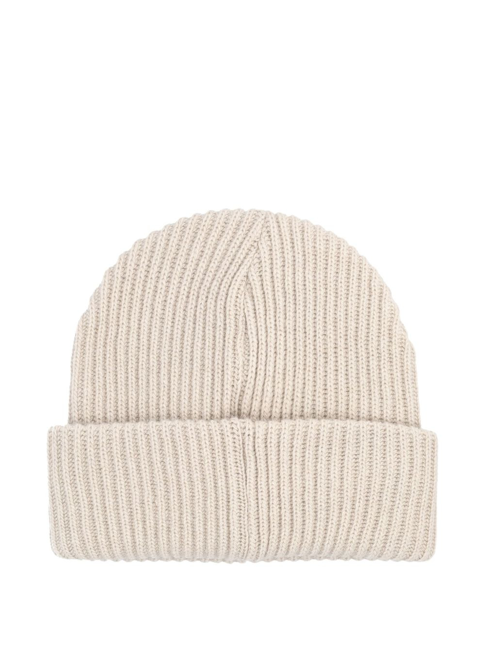 Gustav ribbed logo-patch beanie - 2