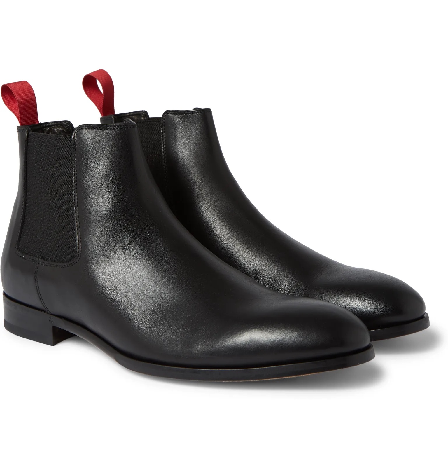 Crown Leather Chelsea Boots - 2