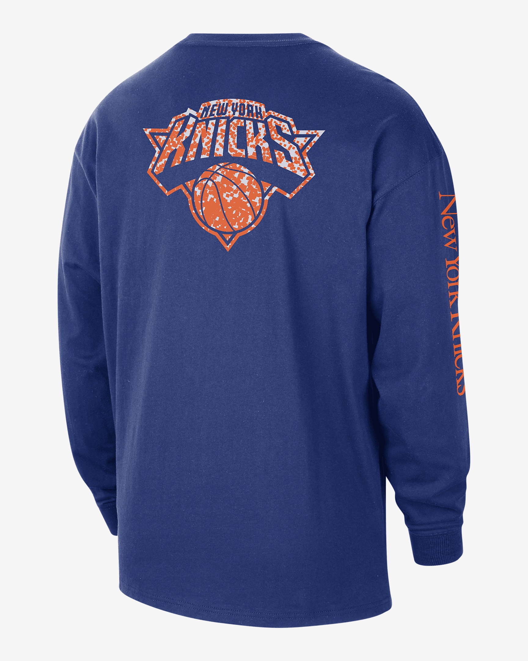 New York Knicks Courtside Nike Men's NBA Long-Sleeve Max90 T-Shirt - 2