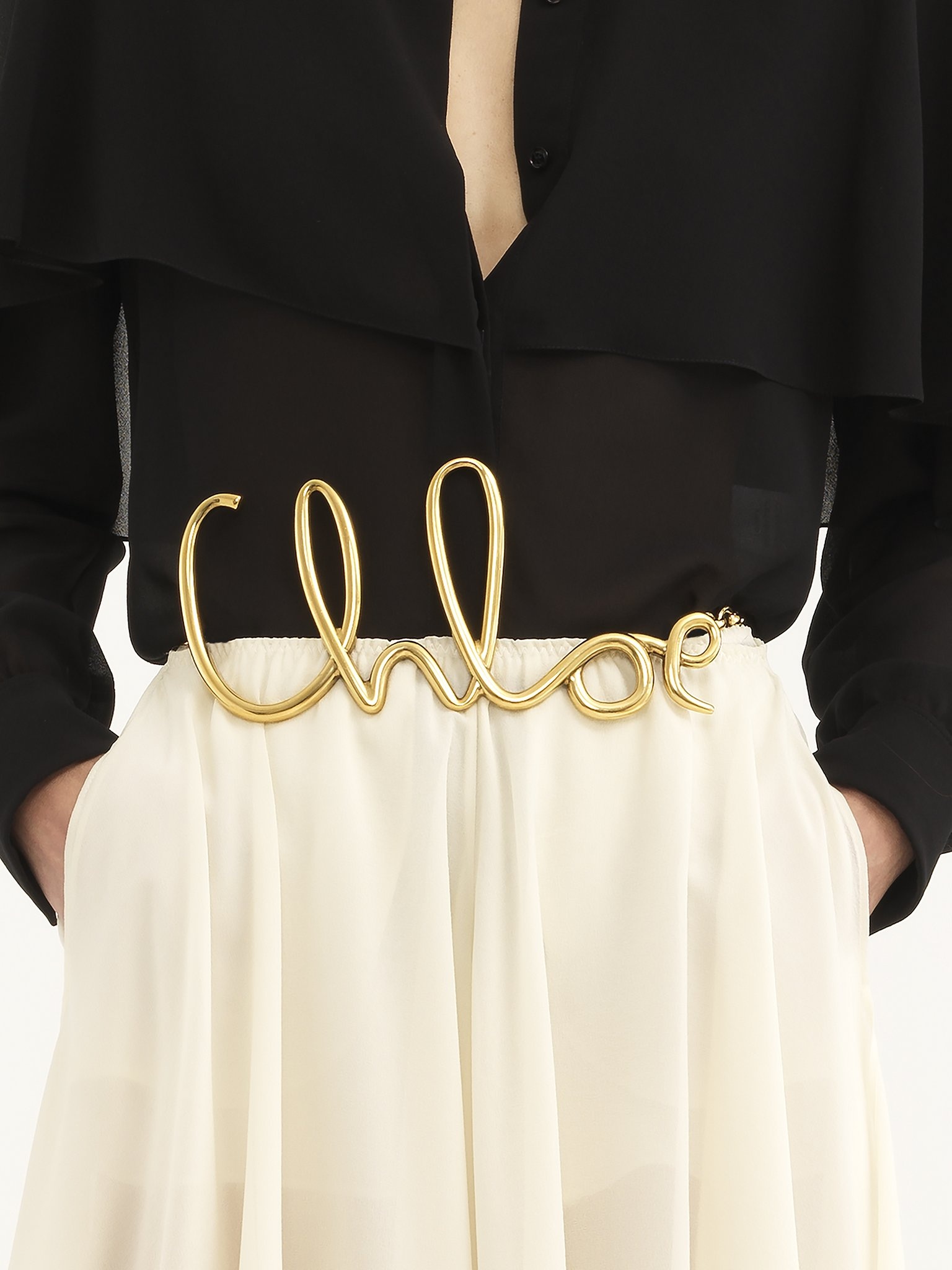Chloé THE CHLOÉ ICONIC LARGE BELT | REVERSIBLE