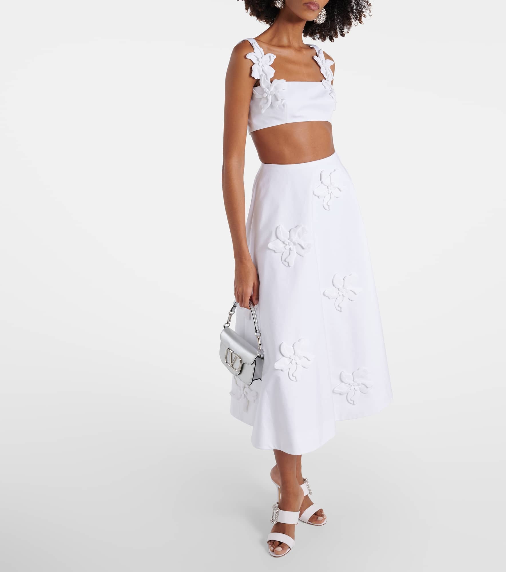 Gable Jewel 90 embellished mules - 2