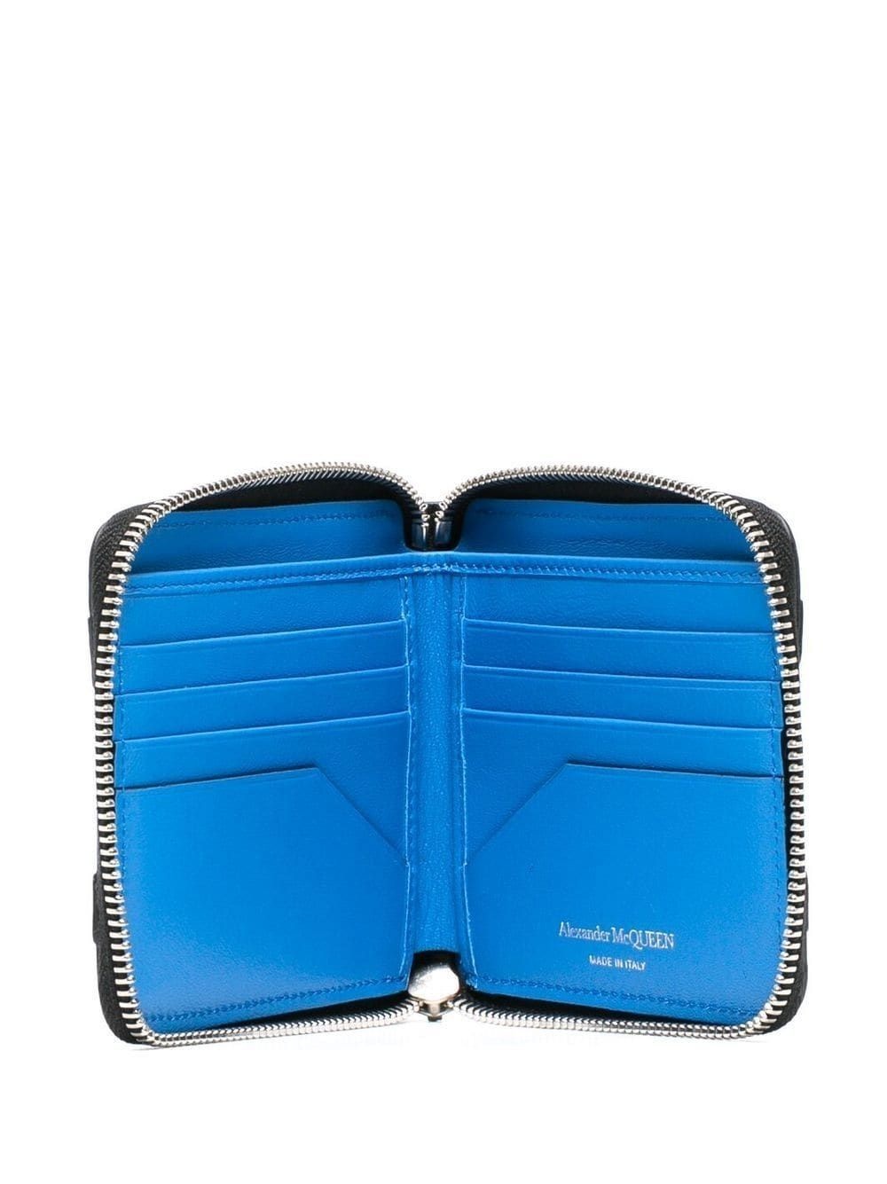 engraved-logo bi-fold wallet - 3