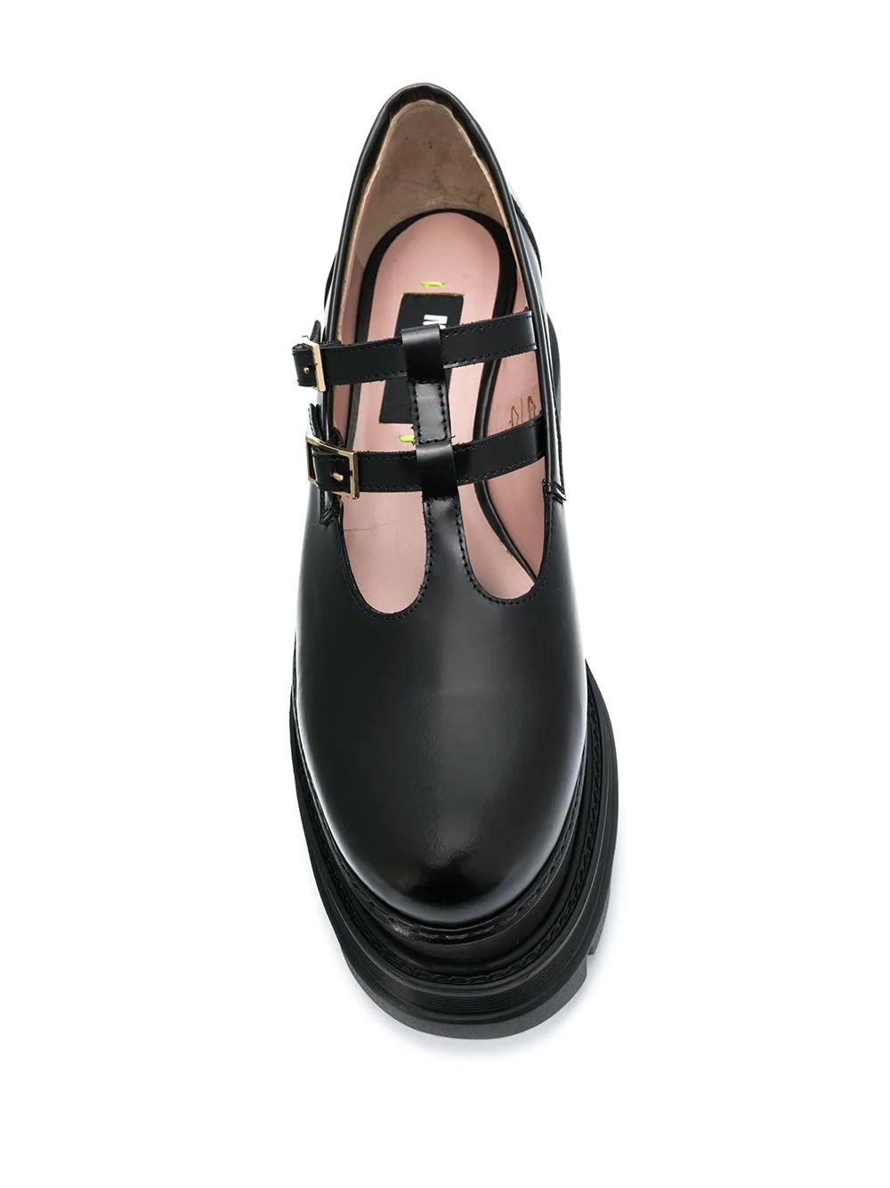 platform Mary Jane loafers - 4