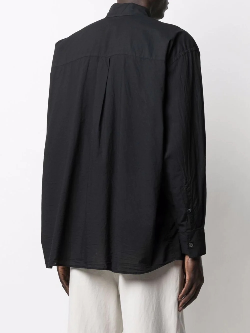 button-down cotton shirt - 4
