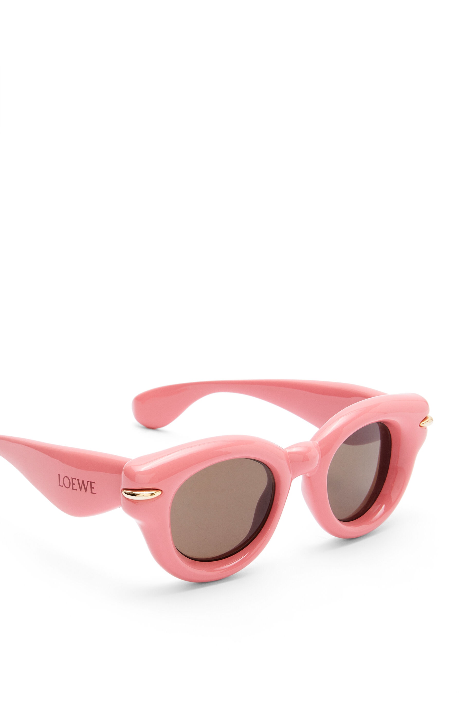 Inflated round sunglasses in nylon - 4