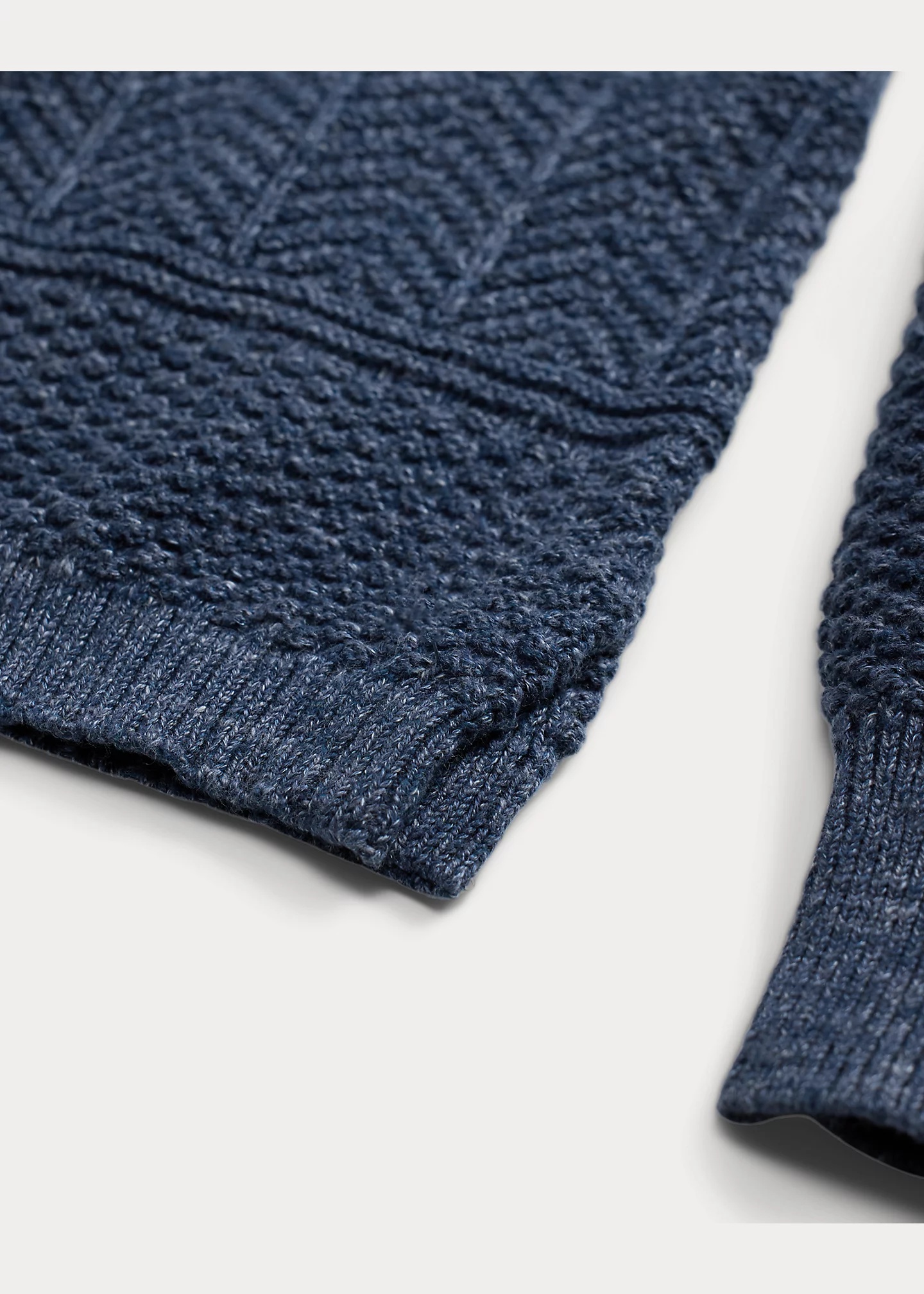 Cotton-Linen Rollneck Sweater - 4