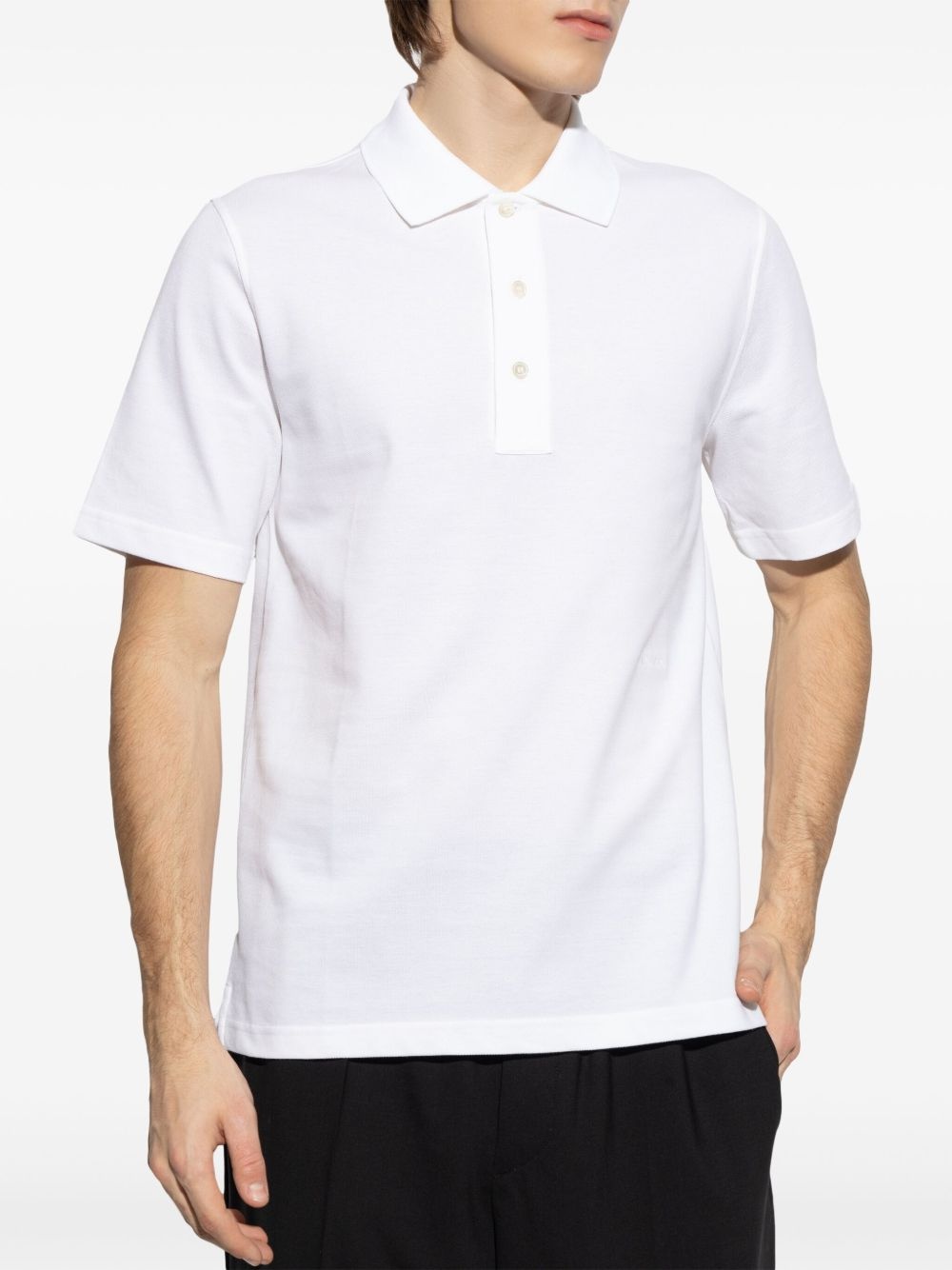 cotton polo shirt - 3