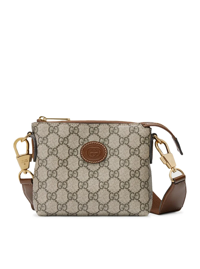 Gucci Men Shoulder Bag With Gg - 1