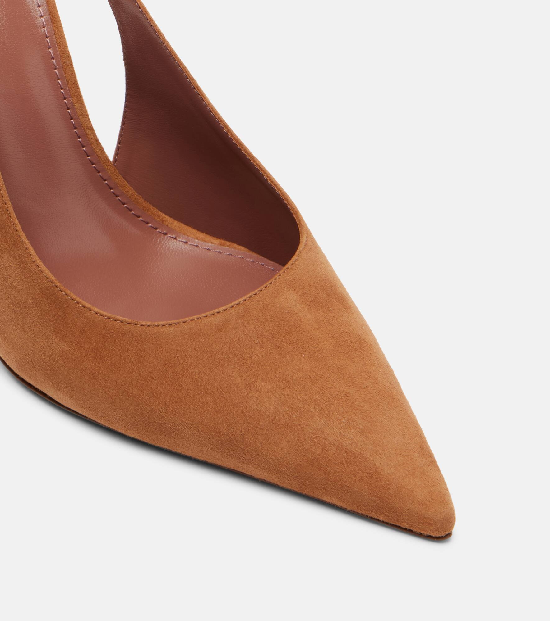 Lidia 105 suede slingback pumps - 5